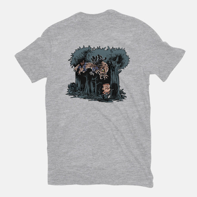 Arnie And Predator-youth basic tee-zascanauta