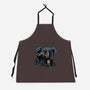 Arnie And Predator-unisex kitchen apron-zascanauta