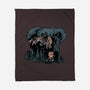 Arnie And Predator-none fleece blanket-zascanauta