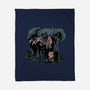 Arnie And Predator-none fleece blanket-zascanauta