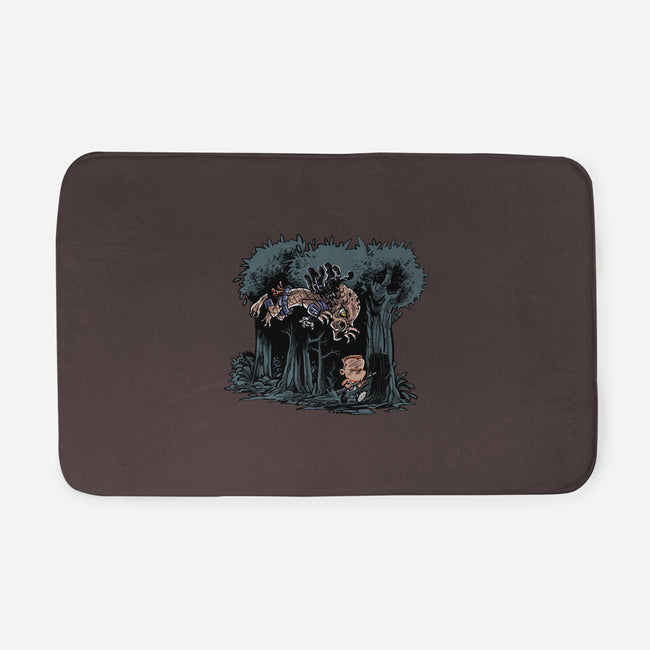 Arnie And Predator-none memory foam bath mat-zascanauta