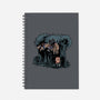 Arnie And Predator-none dot grid notebook-zascanauta