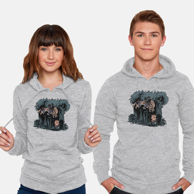 Arnie And Predator-unisex pullover sweatshirt-zascanauta