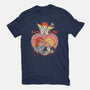 Love Kills-mens basic tee-Green Devil