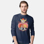 Love Kills-mens long sleeved tee-Green Devil