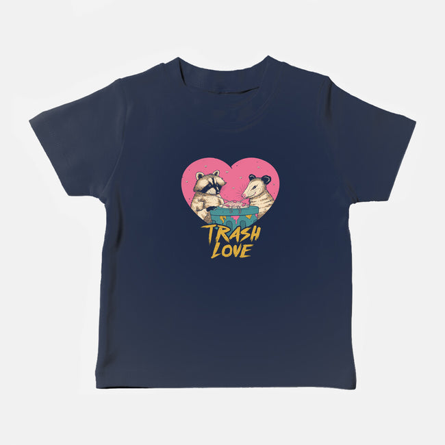 Trash Love-baby basic tee-vp021