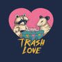 Trash Love-womens fitted tee-vp021