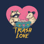Trash Love-womens racerback tank-vp021