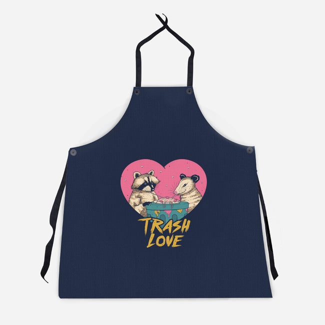 Trash Love-unisex kitchen apron-vp021