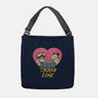 Trash Love-none adjustable tote bag-vp021