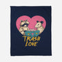 Trash Love-none fleece blanket-vp021
