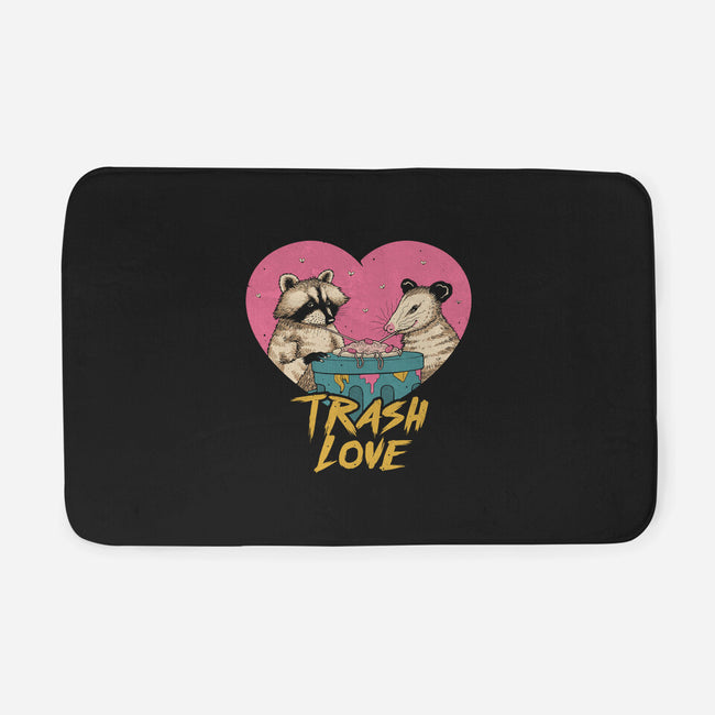 Trash Love-none memory foam bath mat-vp021