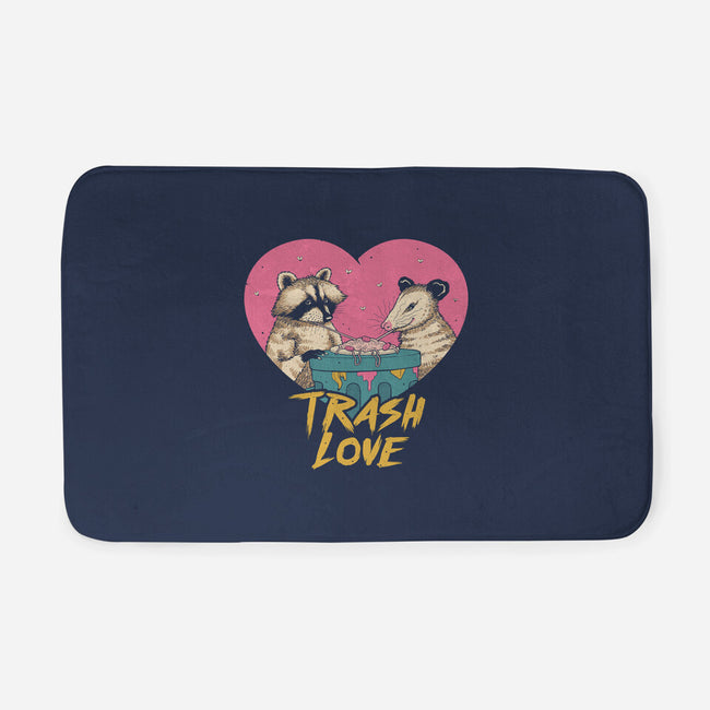 Trash Love-none memory foam bath mat-vp021