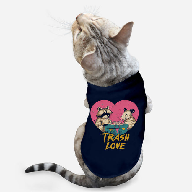 Trash Love-cat basic pet tank-vp021