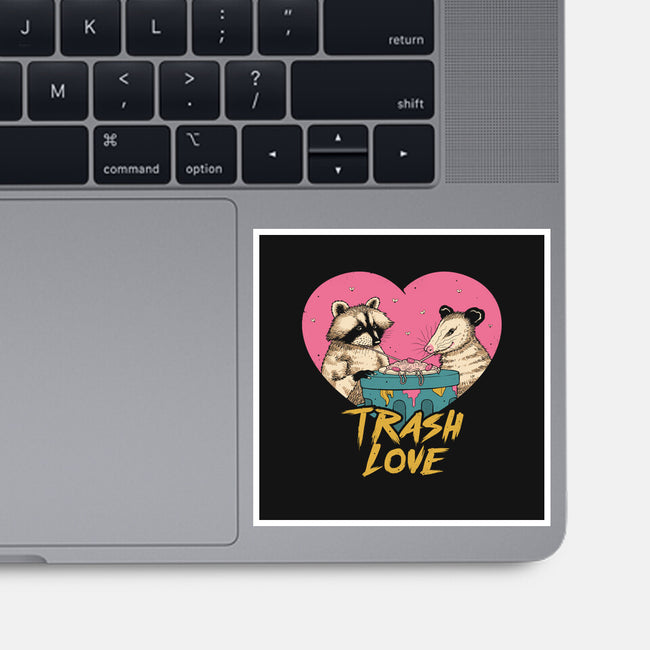 Trash Love-none glossy sticker-vp021