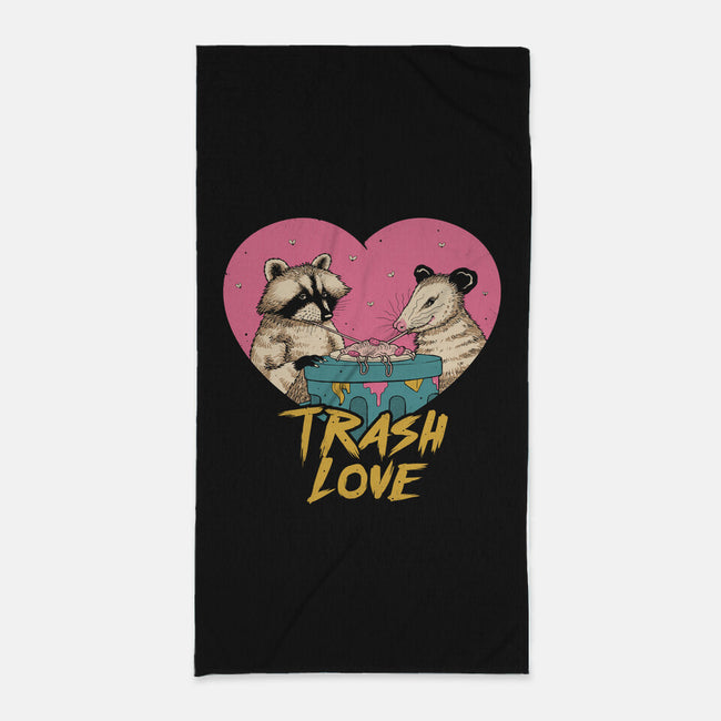 Trash Love-none beach towel-vp021