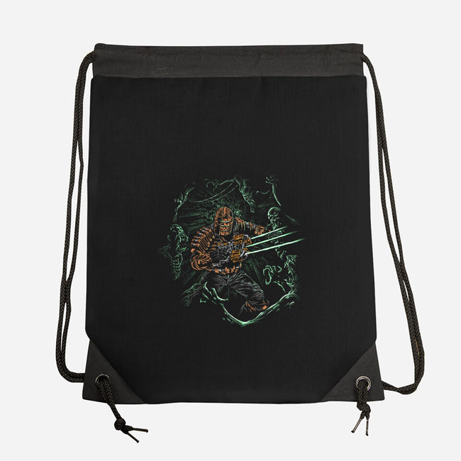 Necro Nightmare-none drawstring bag-Fearcheck