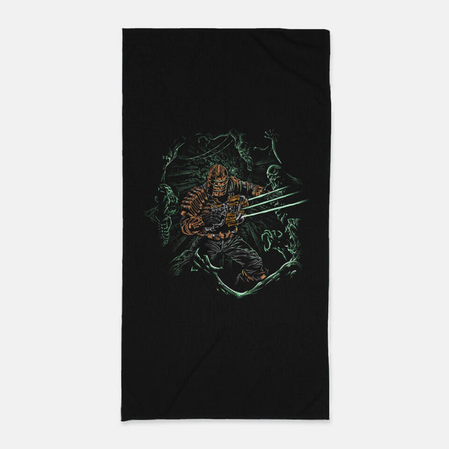 Necro Nightmare-none beach towel-Fearcheck