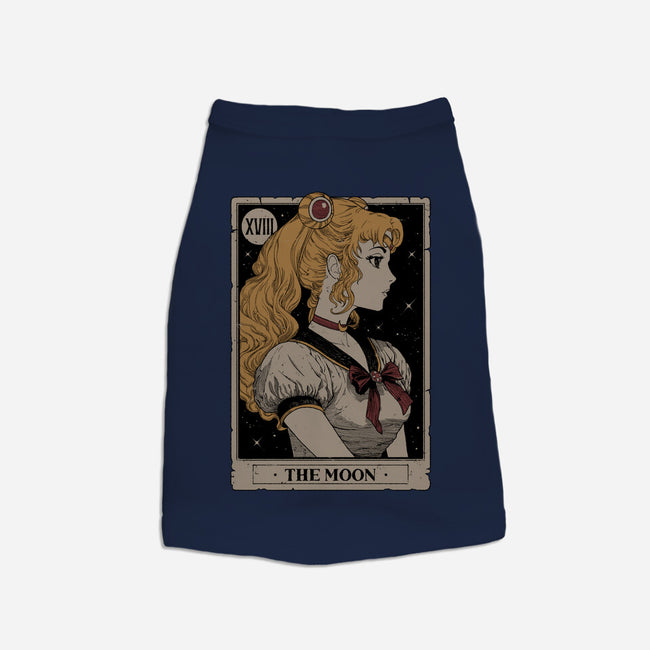 The Moon Tarot-dog basic pet tank-Hafaell