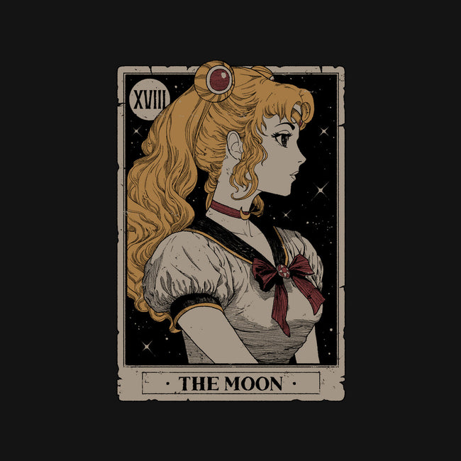 The Moon Tarot-none removable cover w insert throw pillow-Hafaell