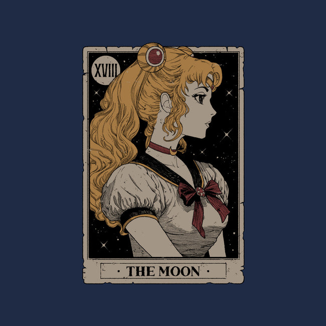 The Moon Tarot-womens fitted tee-Hafaell