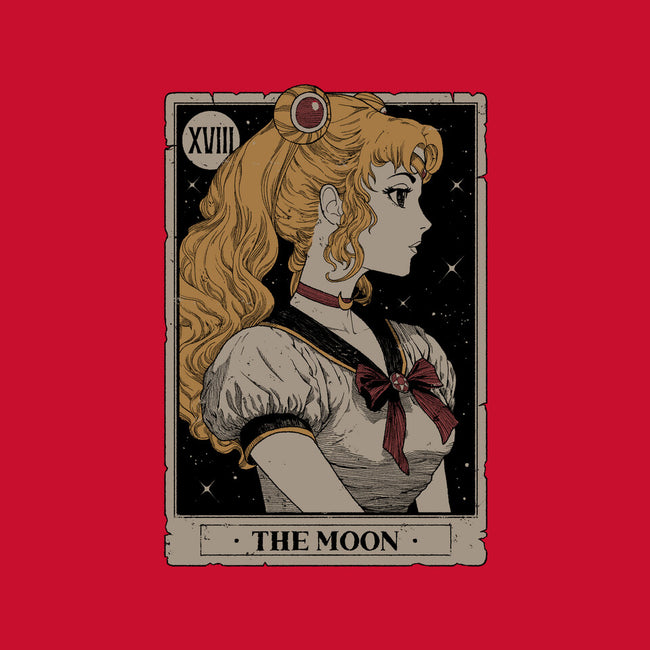 The Moon Tarot-none removable cover throw pillow-Hafaell