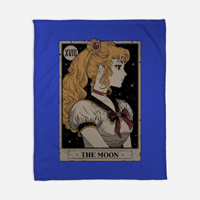 The Moon Tarot-none fleece blanket-Hafaell