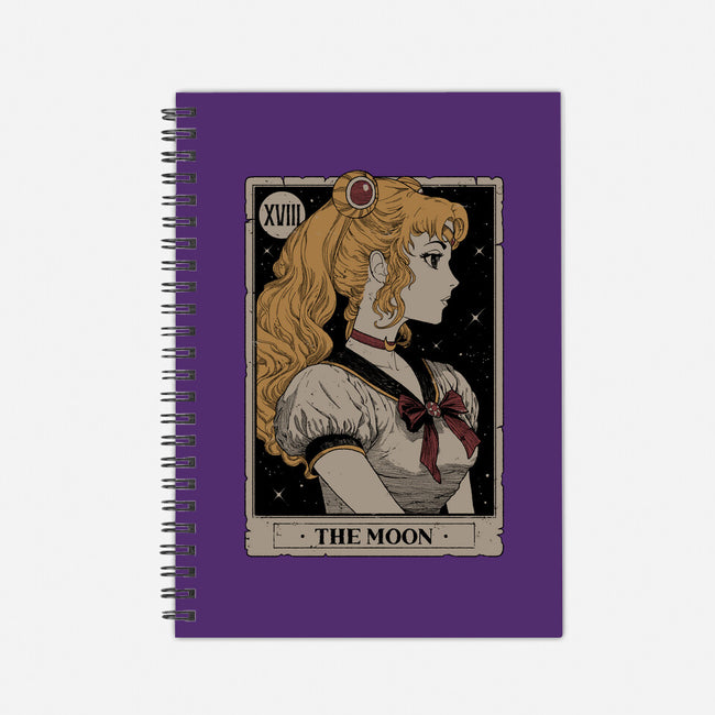 The Moon Tarot-none dot grid notebook-Hafaell