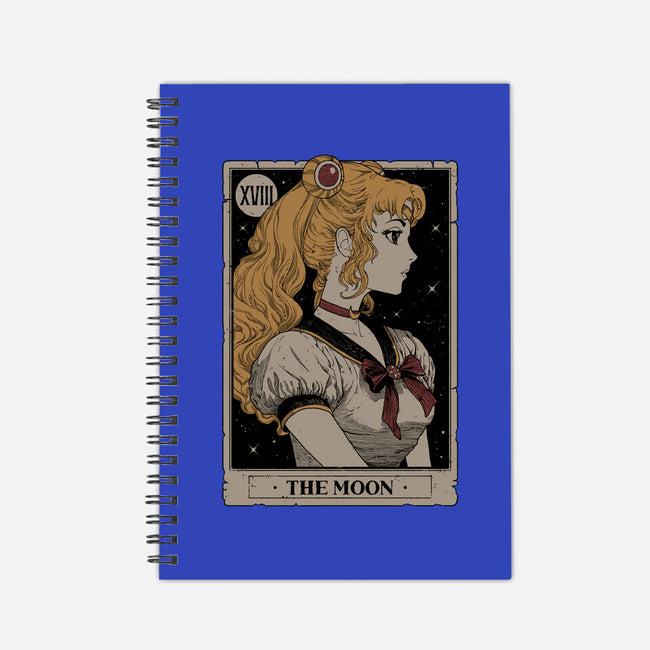 The Moon Tarot-none dot grid notebook-Hafaell