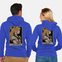 The Moon Tarot-unisex zip-up sweatshirt-Hafaell