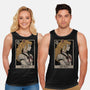 The Moon Tarot-unisex basic tank-Hafaell
