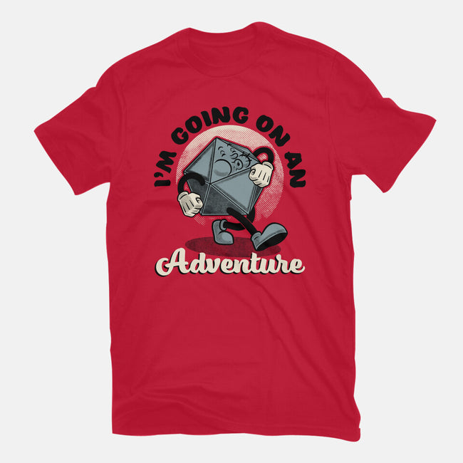 Going On An Adventure-womens basic tee-Studio Mootant
