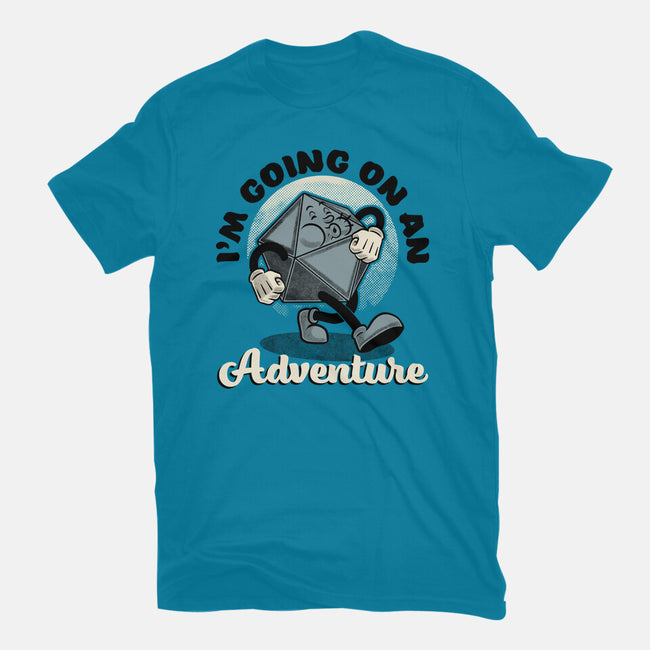 Going On An Adventure-womens fitted tee-Studio Mootant