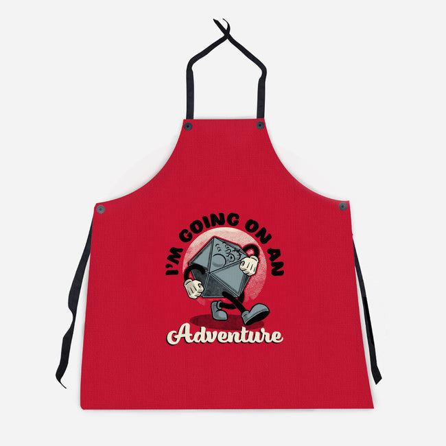 Going On An Adventure-unisex kitchen apron-Studio Mootant