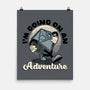 Going On An Adventure-none matte poster-Studio Mootant