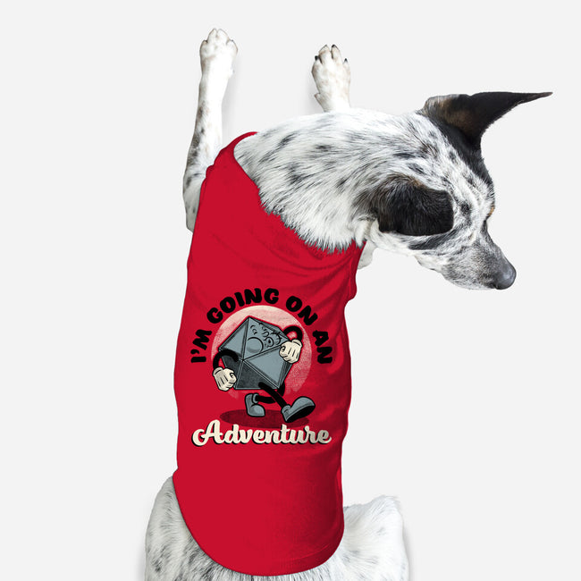 Going On An Adventure-dog basic pet tank-Studio Mootant