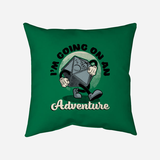 Going On An Adventure-none removable cover w insert throw pillow-Studio Mootant