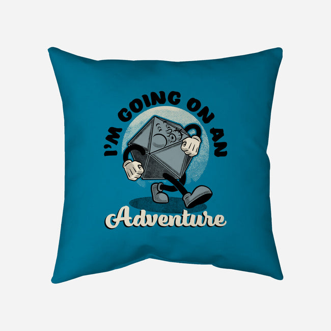 Going On An Adventure-none removable cover w insert throw pillow-Studio Mootant