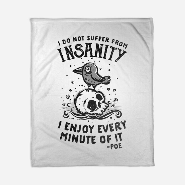 I Enjoy Every Minute-none fleece blanket-kg07