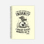 I Enjoy Every Minute-none dot grid notebook-kg07