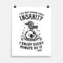 I Enjoy Every Minute-none matte poster-kg07