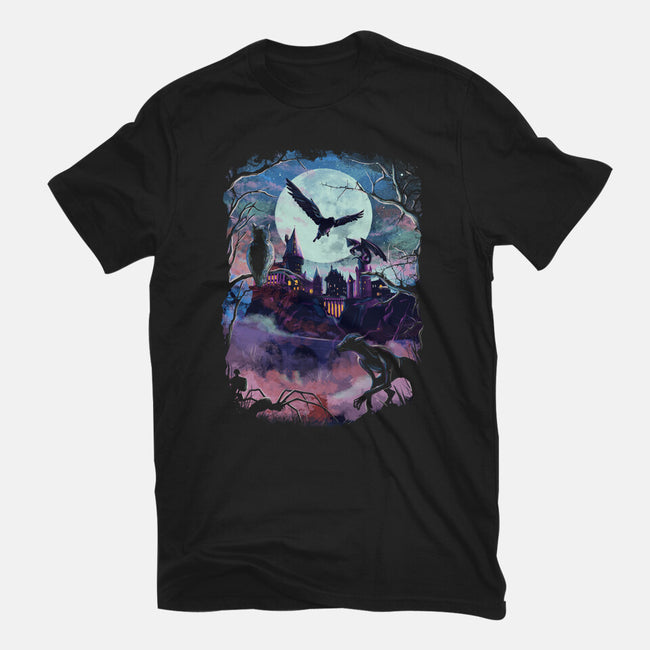 Magic World-mens heavyweight tee-fanfabio