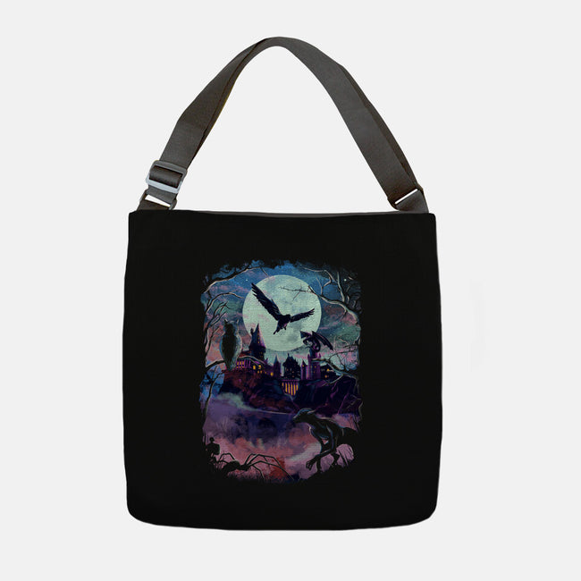 Magic World-none adjustable tote bag-fanfabio