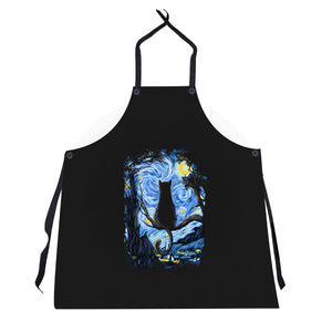 Cat Starry Night