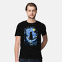 Cat Starry Night-mens premium tee-fanfabio