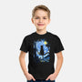 Cat Starry Night-youth basic tee-fanfabio