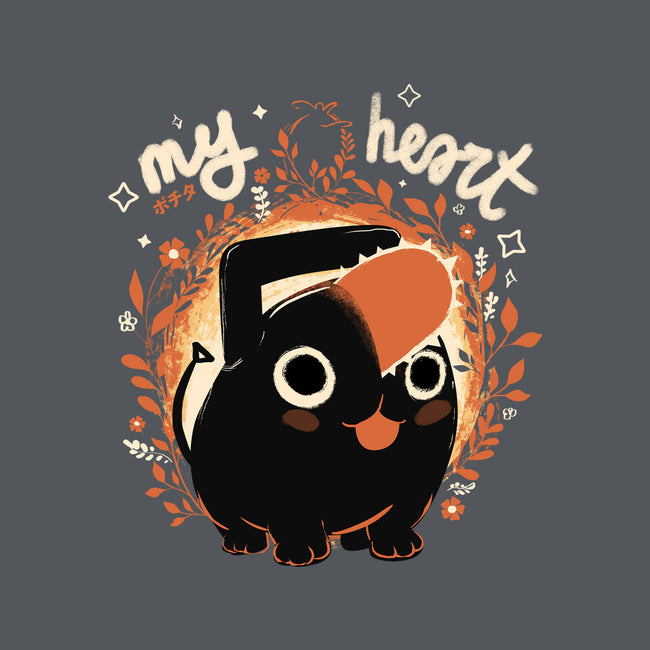 My Chainsaw Heart-none glossy sticker-IKILO