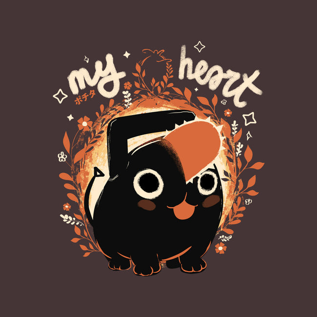 My Chainsaw Heart-none glossy sticker-IKILO