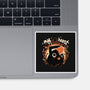 My Chainsaw Heart-none glossy sticker-IKILO