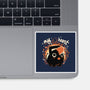 My Chainsaw Heart-none glossy sticker-IKILO
